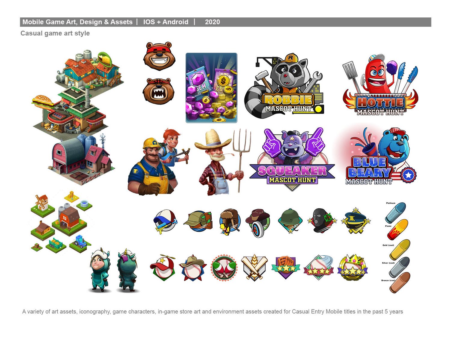 ui ux mobile game art rollers studio