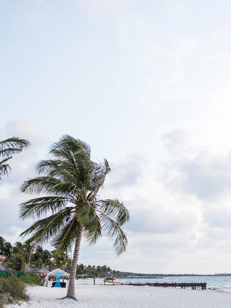 This gorgeous Caribbean Ocean facing resort in Cancun Mexico is perfect for any destination wedding!