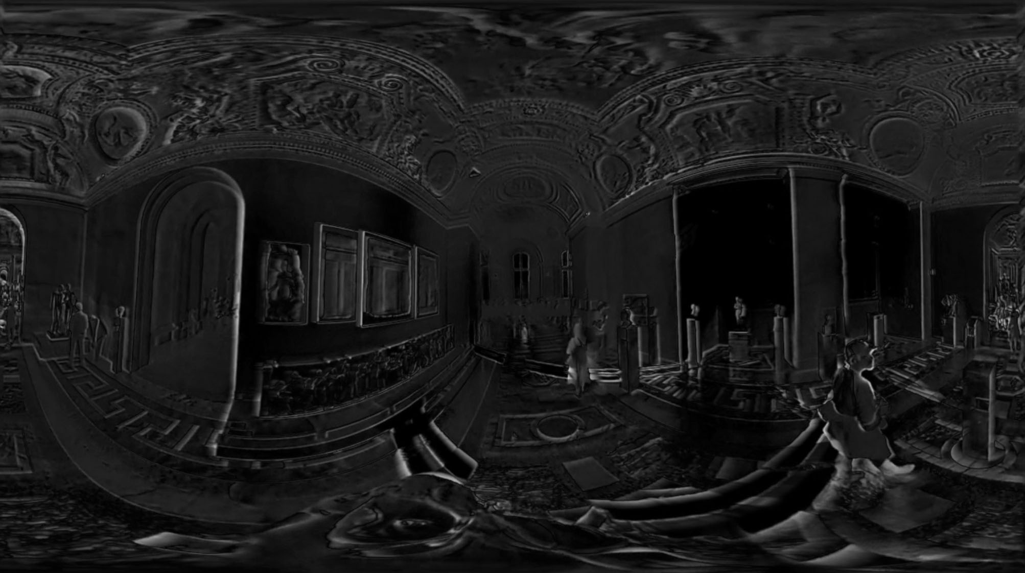 3. Image Difference The same frame compared to the next ten consecutive frames. By calculating the difference between each frame, we get an image where that isolates the intensity and direction of motion represented by white pixels.
