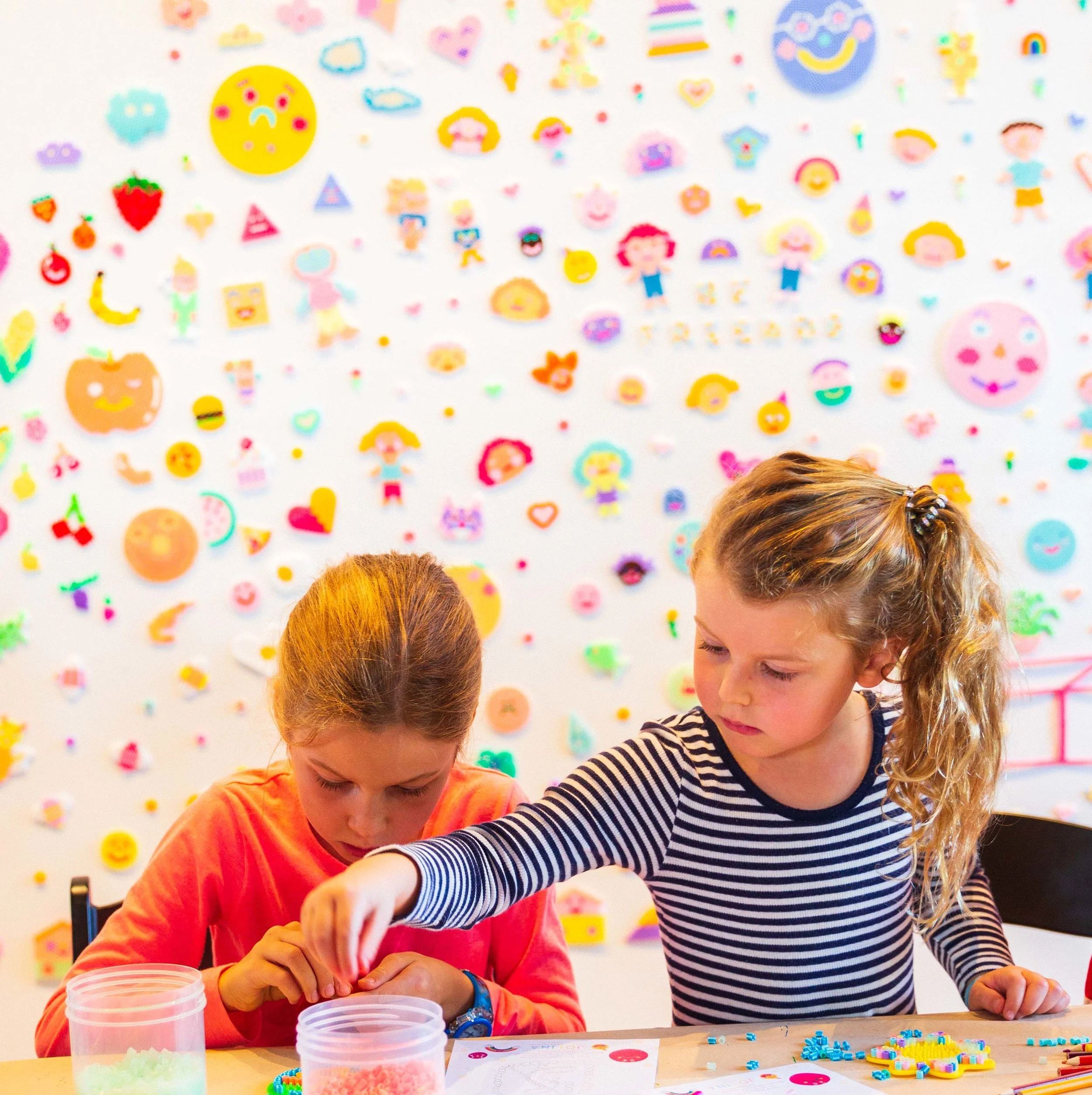 12th & 13th May 2018 Bead Friends Forever - workshops and installation for Scribblers Festival at The Goods Shed, Claremont