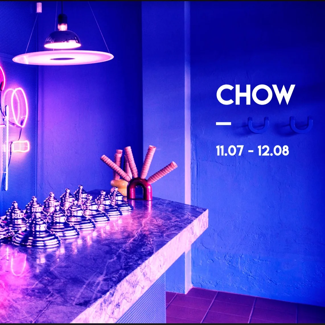 11th July 2019 CHOW exhibition at Chicho Gelato, Perth
