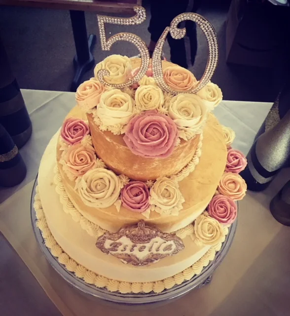 Three Tiers Birthday Cake
