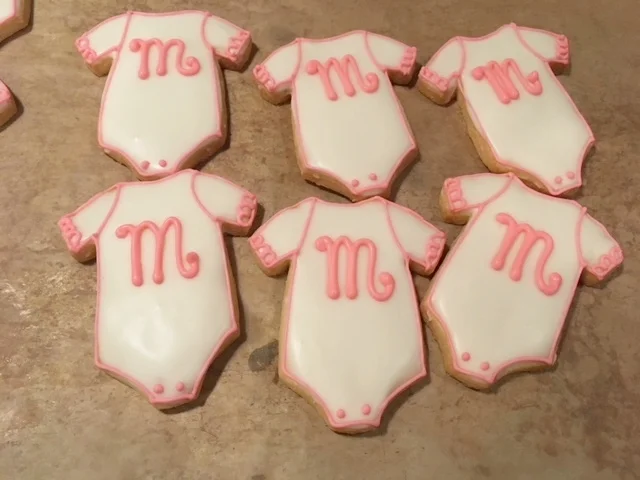 Baby Shower Themed Cookies