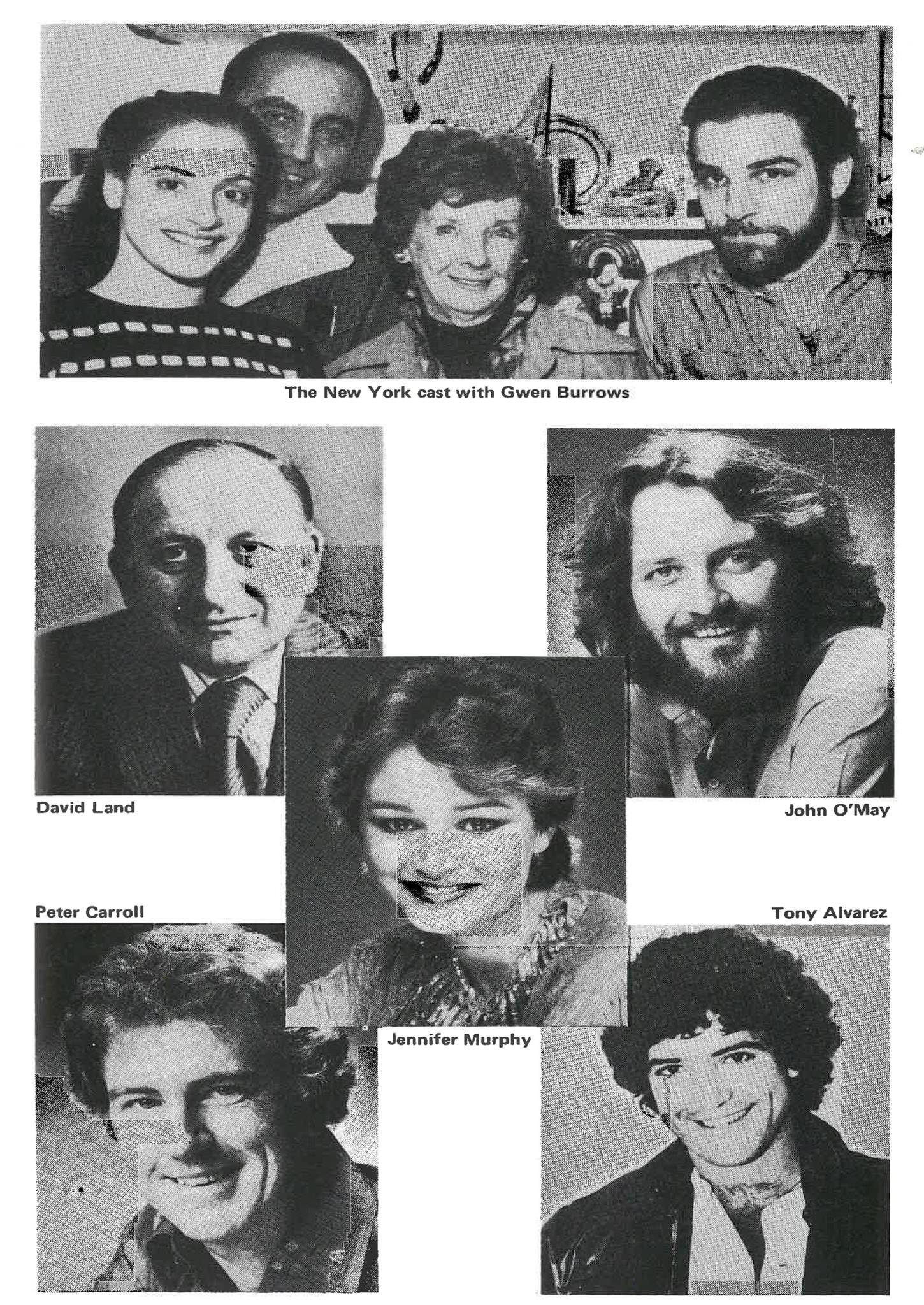 Cast Photos from The Melbourne Programme