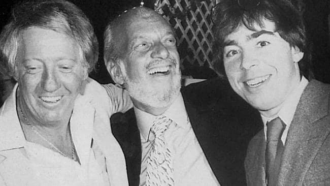 Hal Prince, Richard Stigwood and Andrew Lloyd Webber at the premier in Adelaide