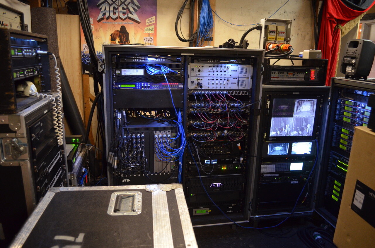 How much high tech gear can you fit in a basement?
