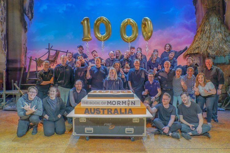 The Crew Celebrate 1000 Shows!