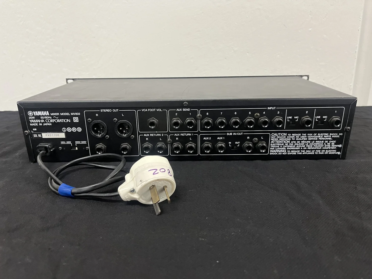 Yamaha MV802 — System Sound