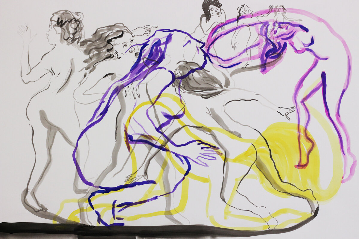 Study in Yellow and Violet