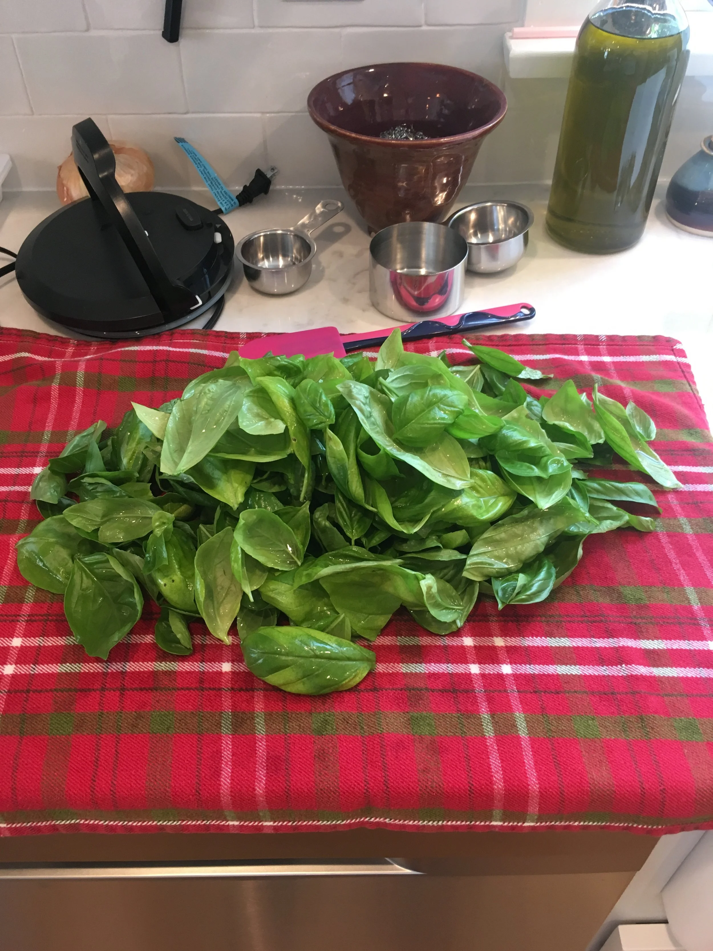 Basil Pesto Time