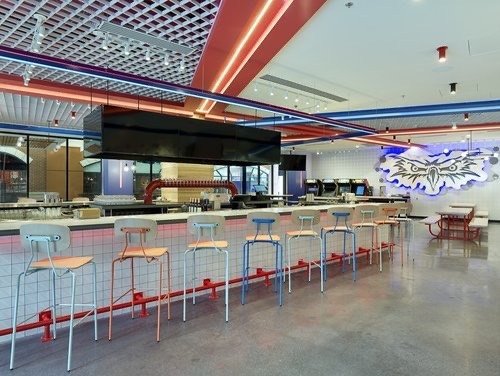 NightHawk - Arlington VA -26TVs Around the Bar and Dining Area