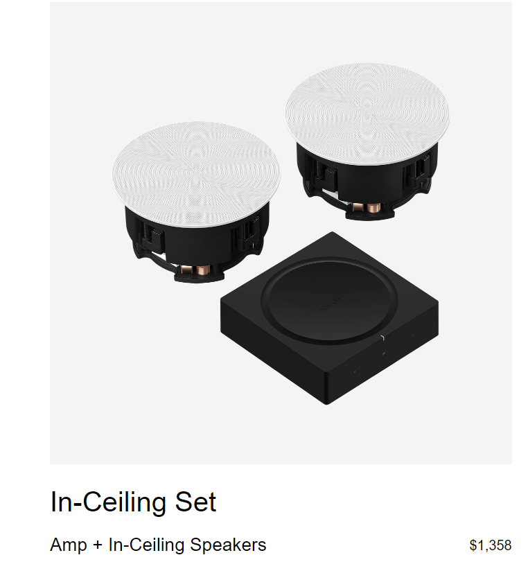 Connecting Ceiling Speakers To A Sonos Amp Shelly Lighting