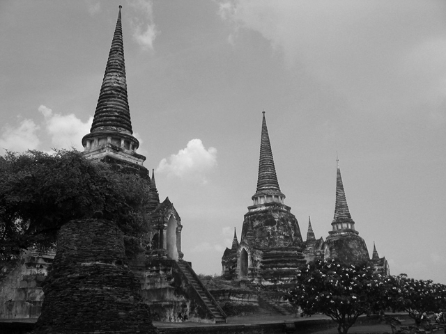 Buddhist Temples of Ayutthaya, Thailand.