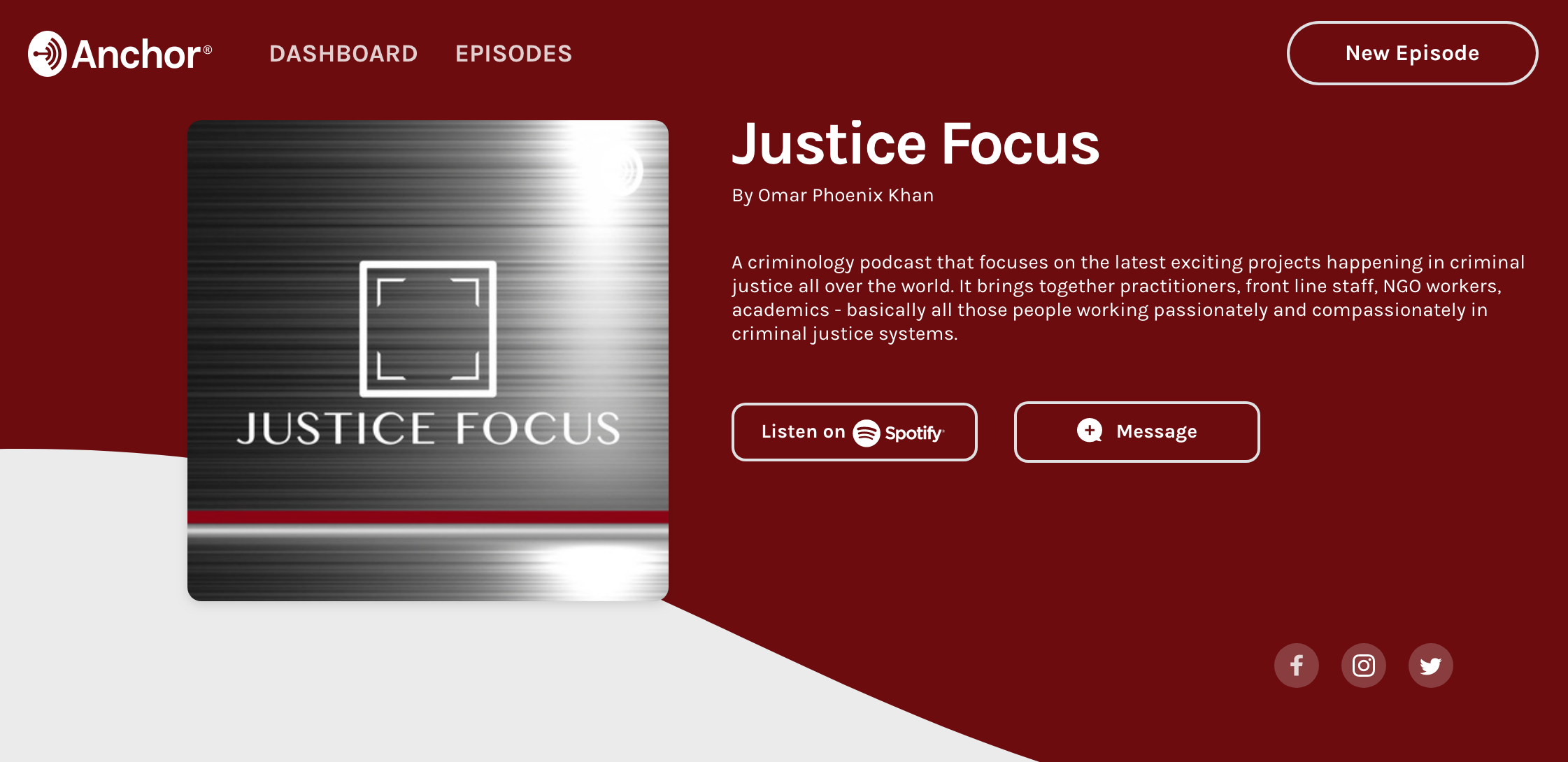 Justice Focus Podcast