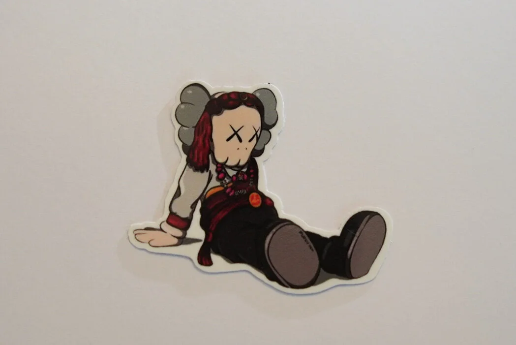 Fantasy Kaws Sticker