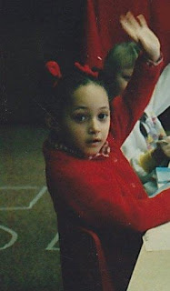 Always had my hand in the air. I was Hermione before Hermione was cool.