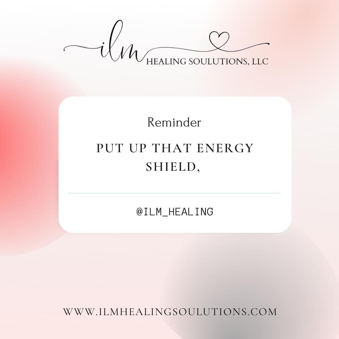 I don't know who needs to hear this pero like, don't forget to put up that shield + protect your energy. The energetic streets feel heavy. ⁠
⁠
Namaste 🙏🏼⁠
#protectyourself #aura #sheild #chakras #healer #healing⁠
⁠