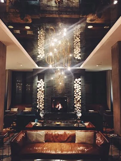 Lobby area at Hotel Van Zandt
