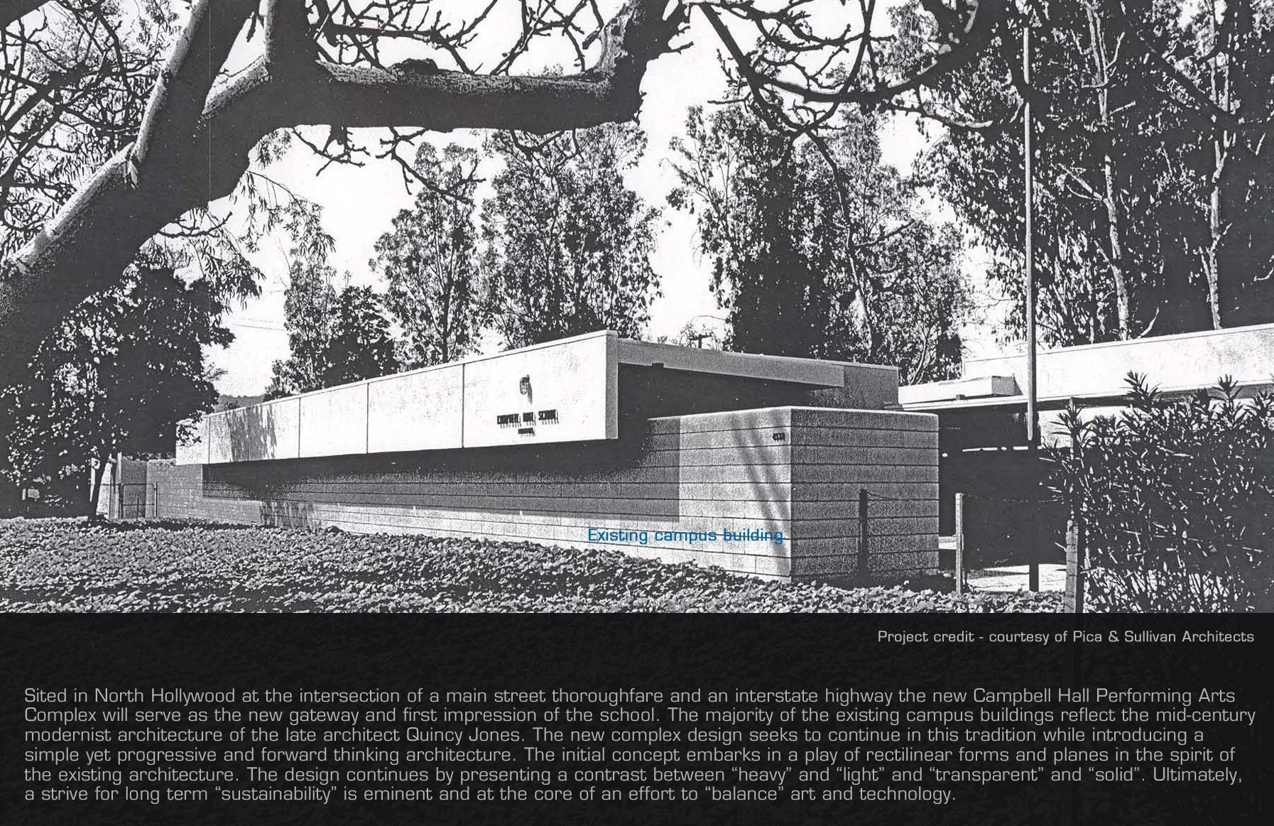CAMPBELL HALL HIGH SCHOOL : PERFORMING ARTS COMPLEX