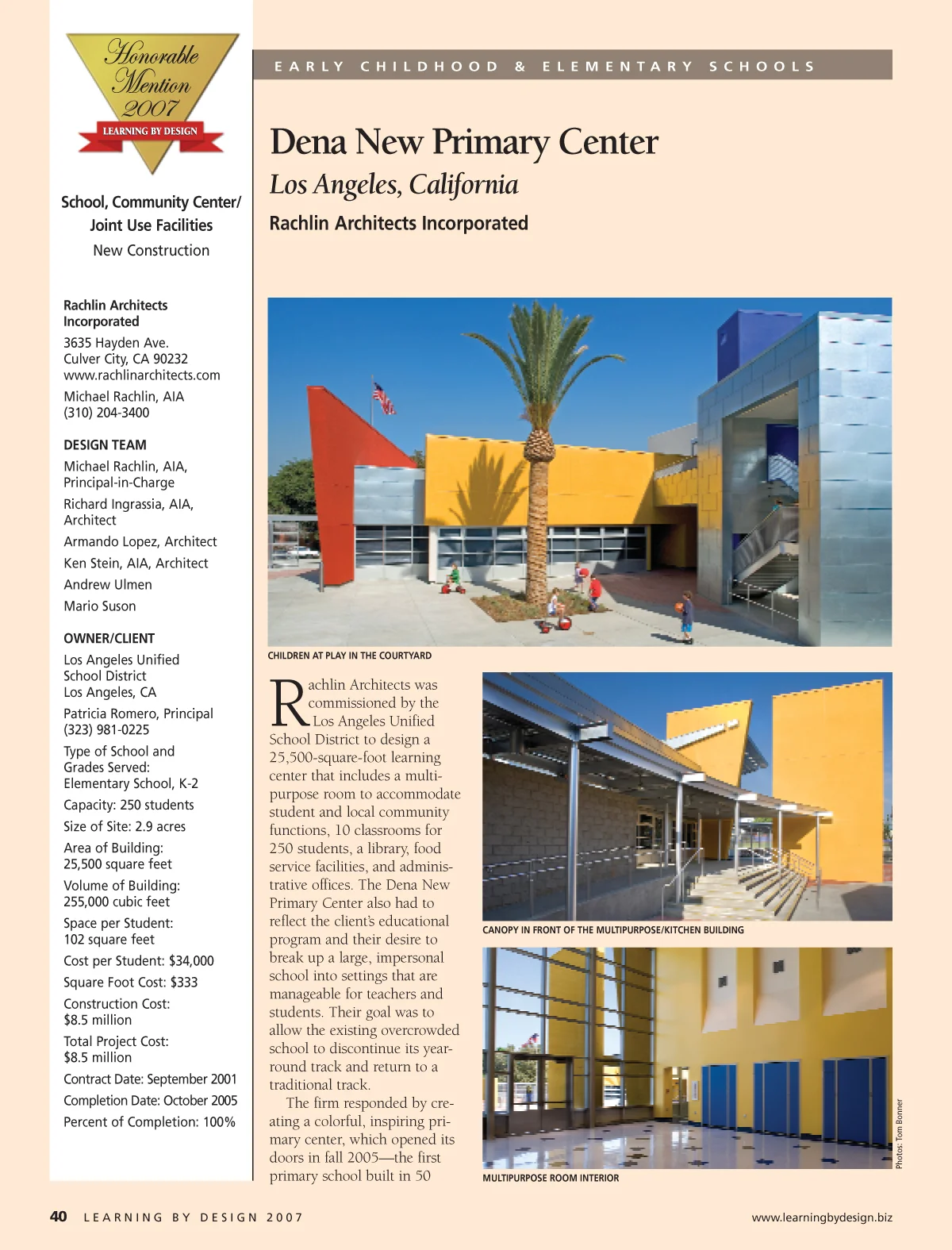 DENA NEW PRIMARY CENTER