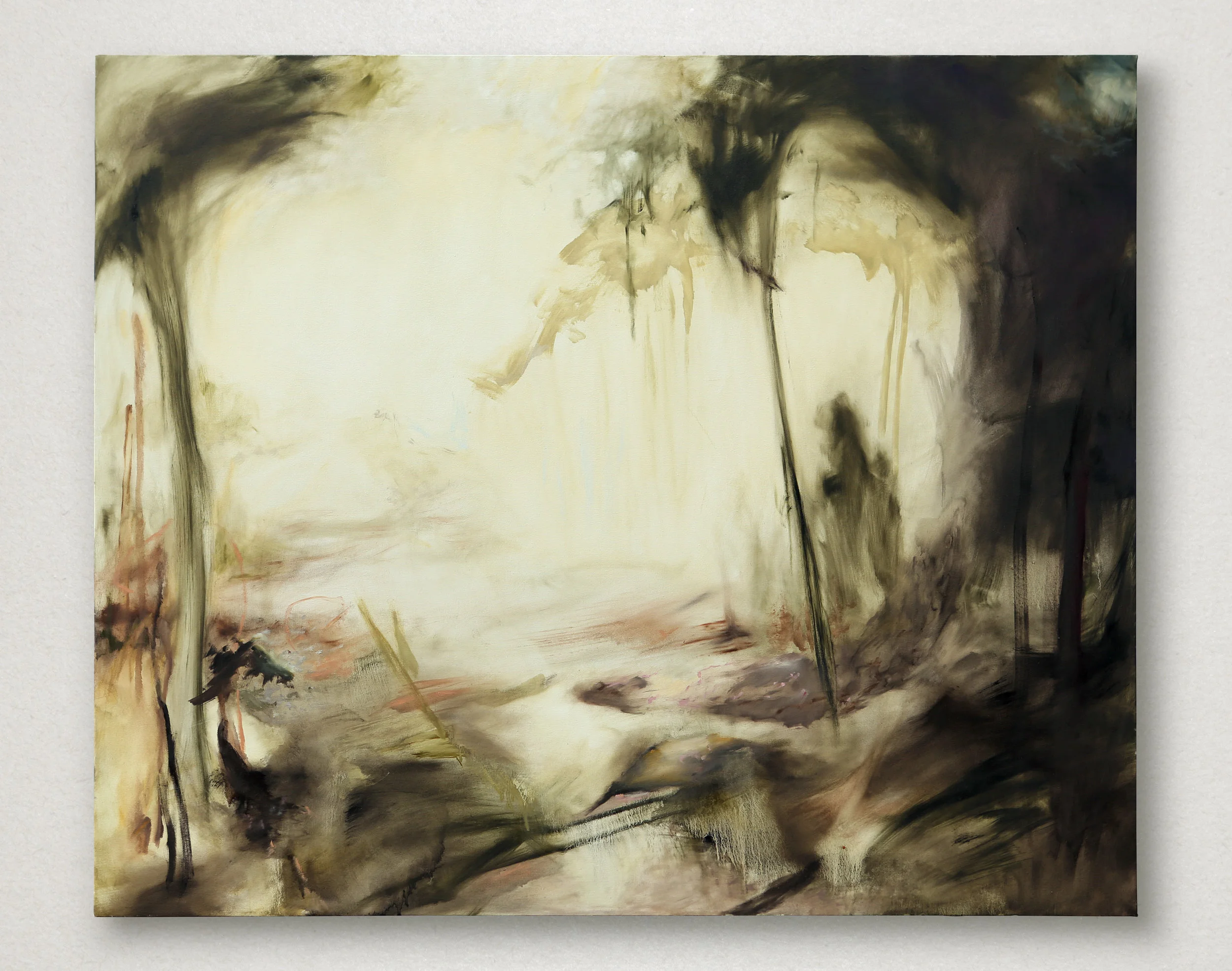 Slip of Naive 44”x54”, Oil on Canvas