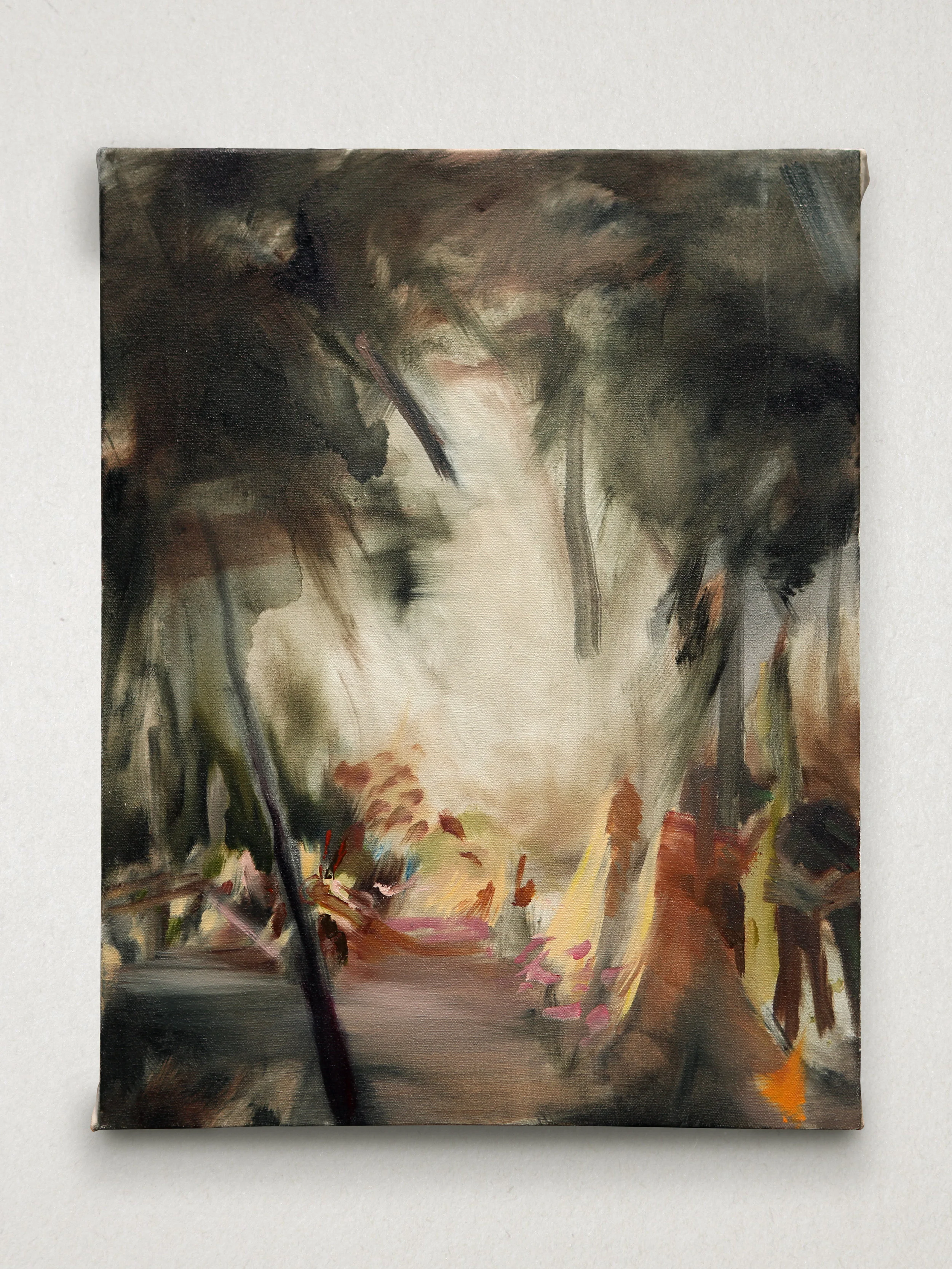Distribute the Dark 14”x18”, Oil on Canvas