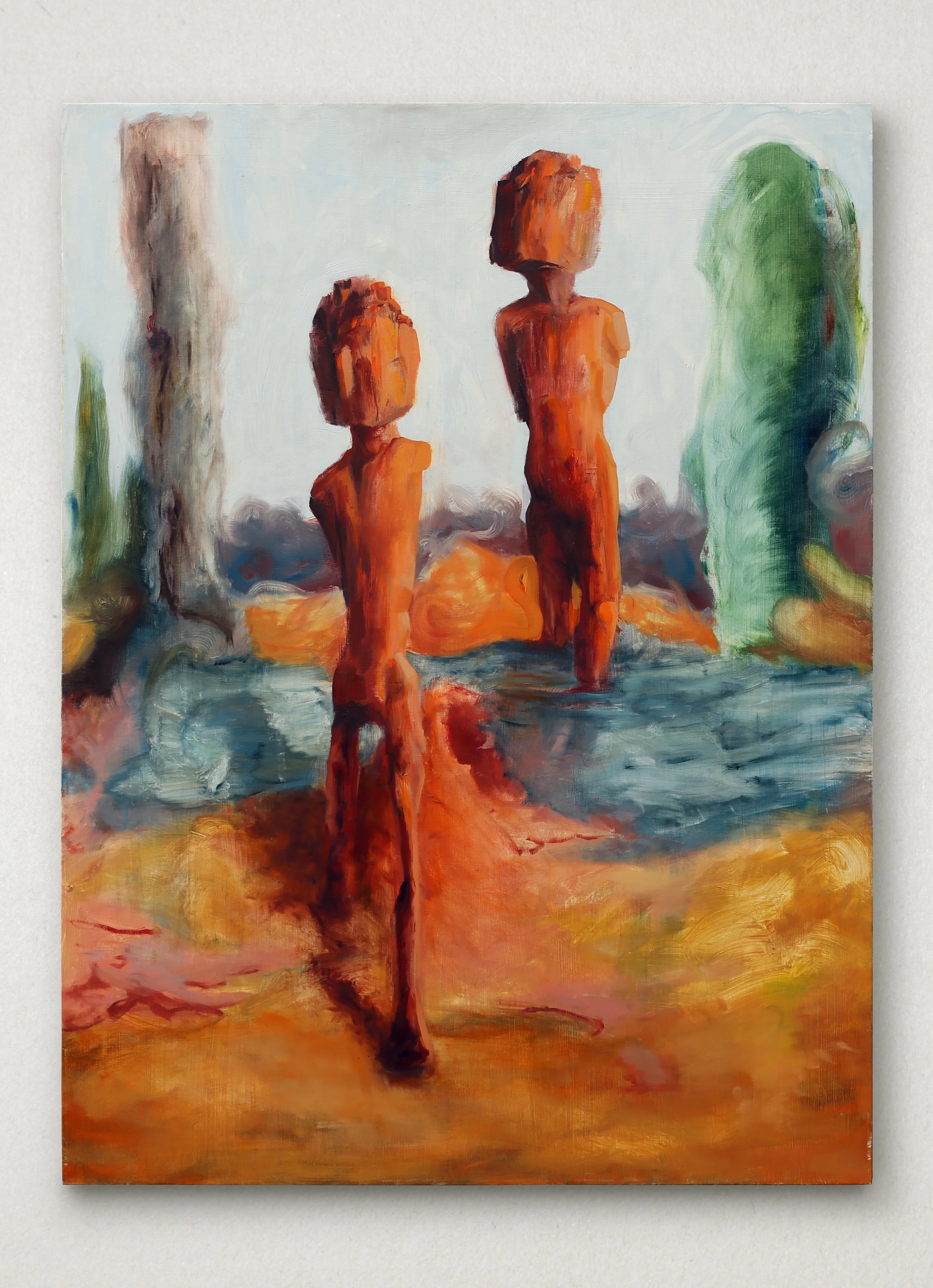 There's Mud in Your Eye 42”x56”, Oil on canvas