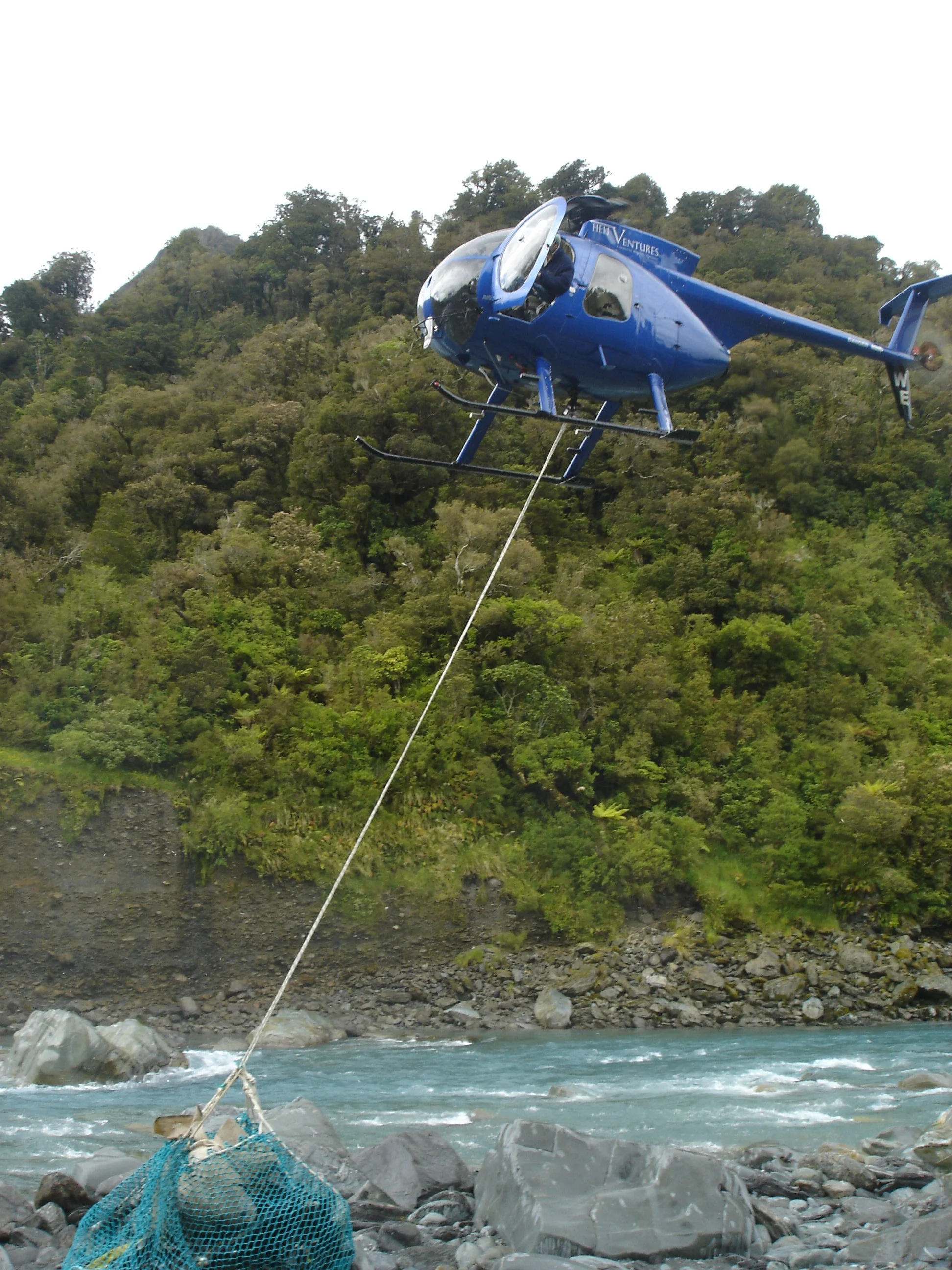 Morgan stropped the remain of the fuselage under his machine dunked it in the river, it hissed like a hot pan. Then he put it in the net and flew it to the road end.