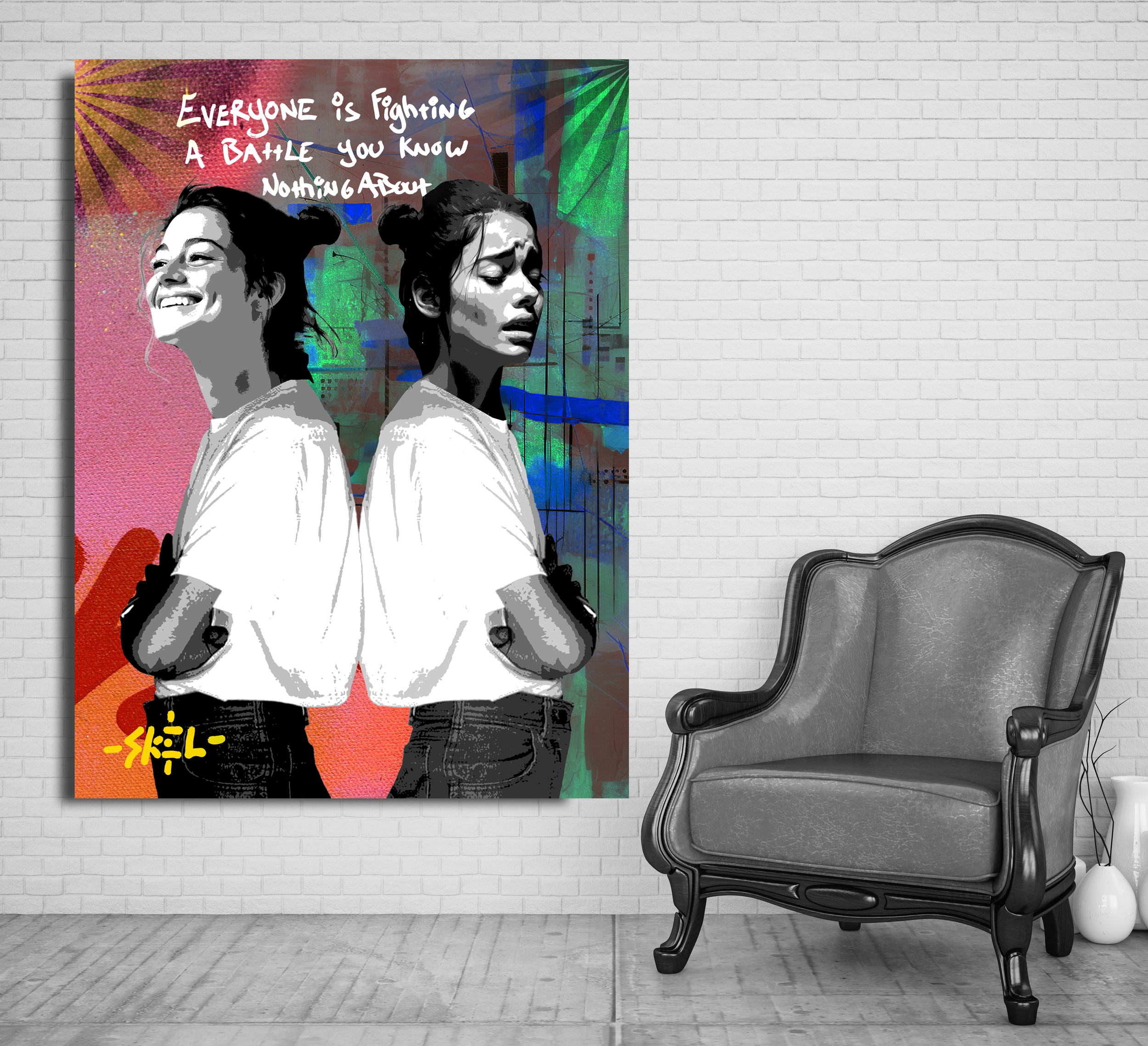 emotional canvas print