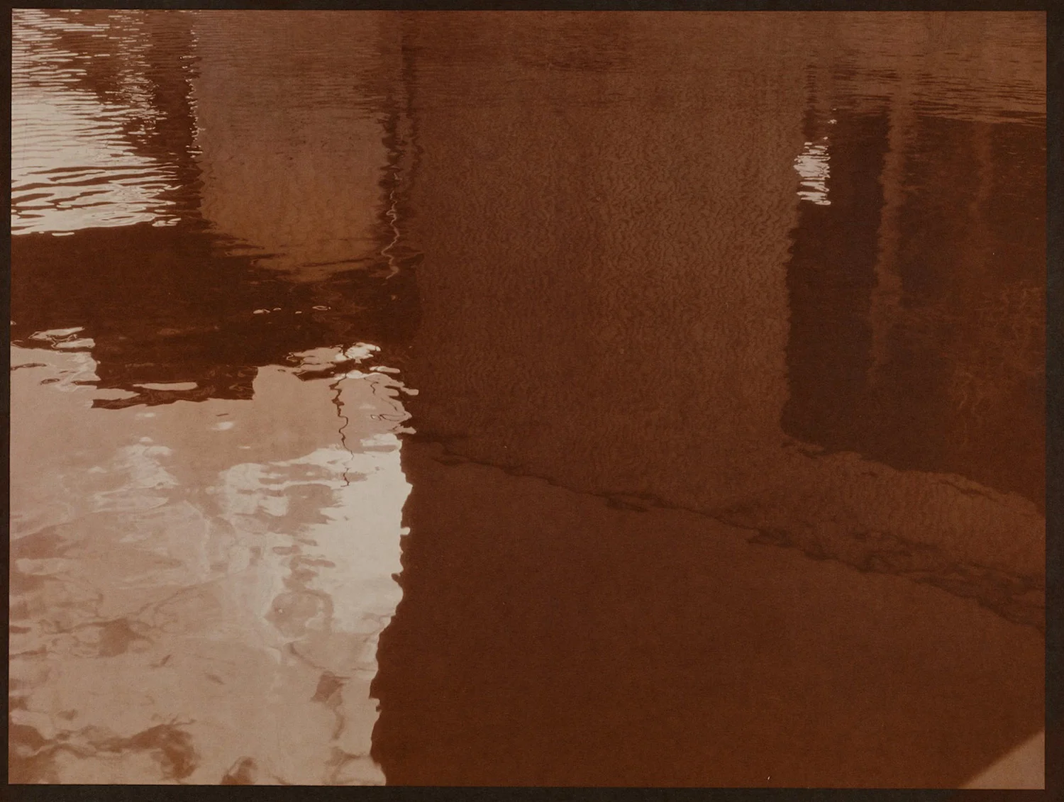 reflection 2, large saltprint