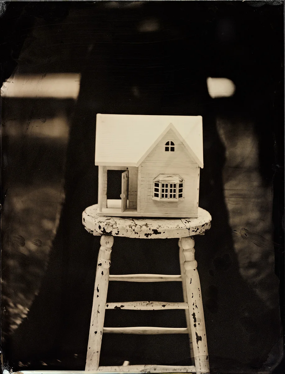 dreamhome, full plate tintype