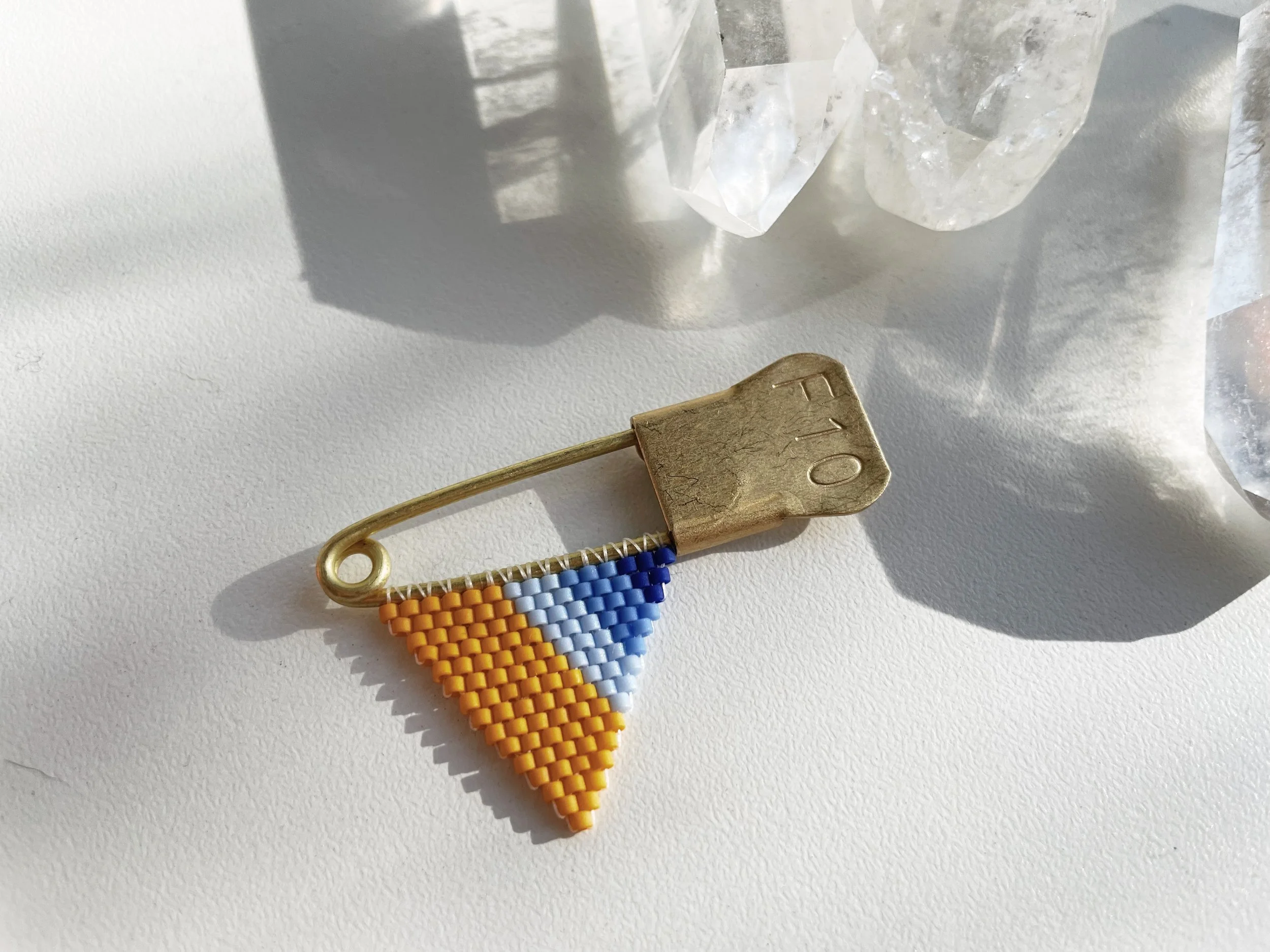 Pennant Pin - Blue