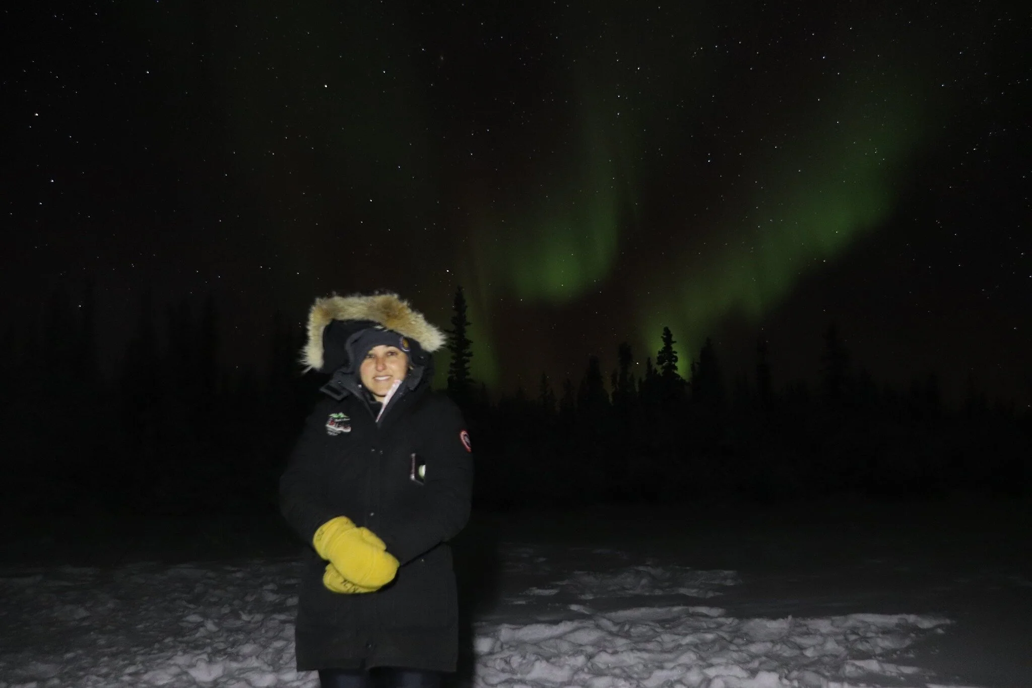 Seeing the Aurora Borealis in Yellowknife, Canada