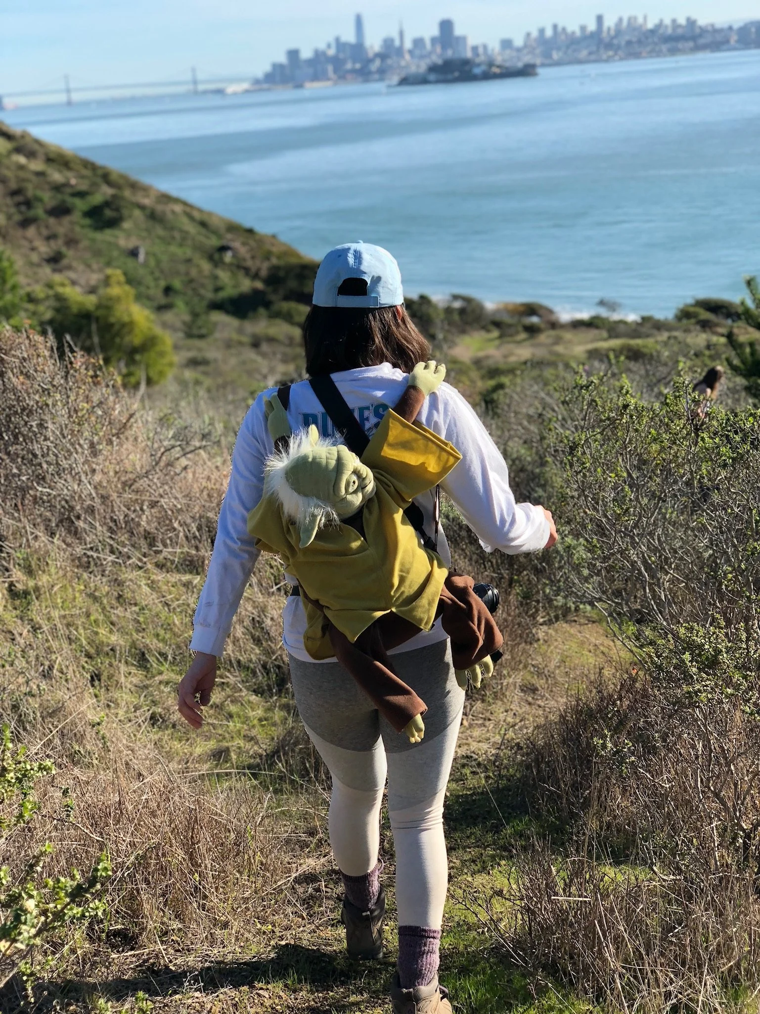 Walking down to the beach on Angel Island.jpeg