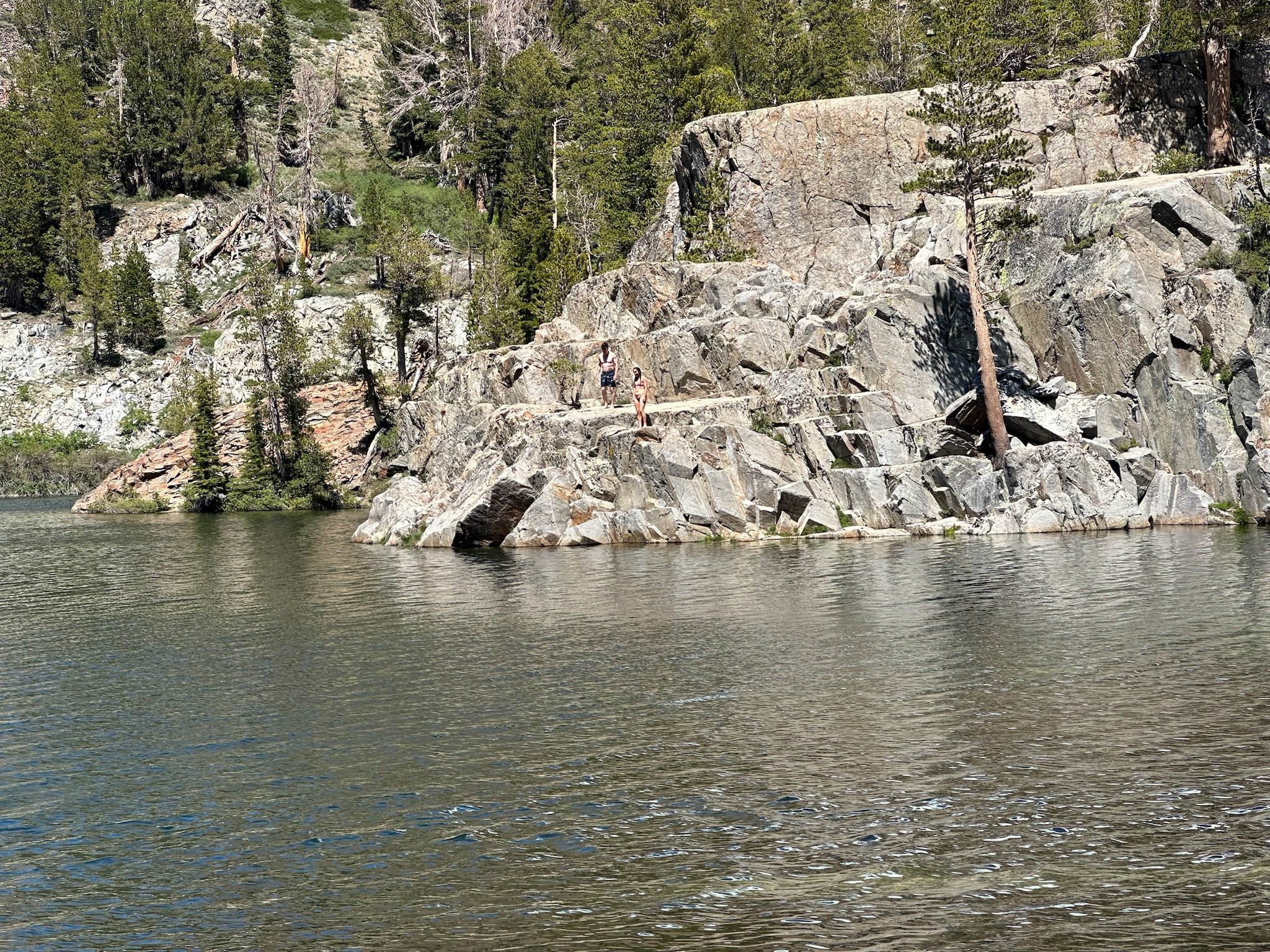 Standing on the cliff mammoth Arrowhead Lake.jpeg