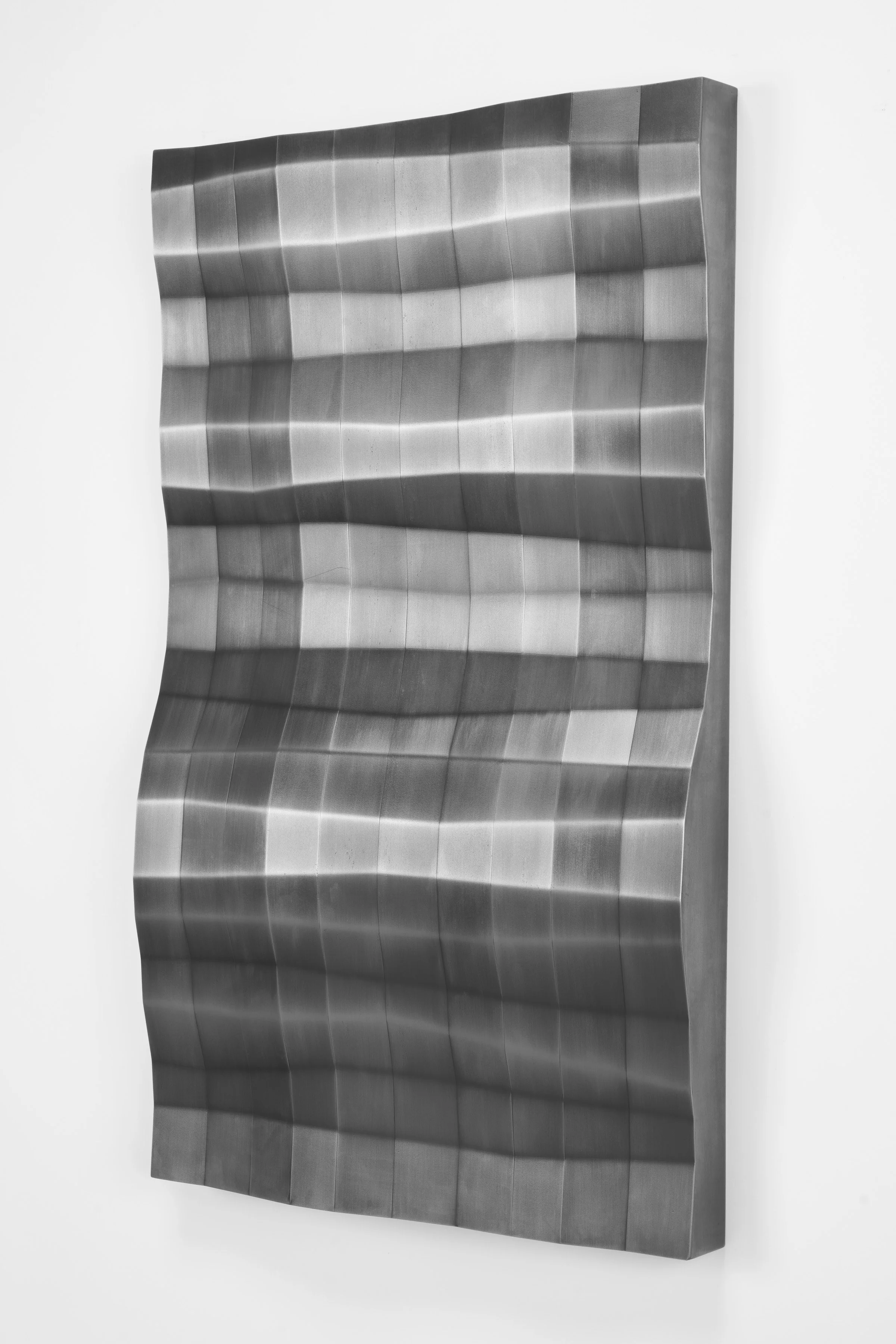 Drift, blackened steel, 34 x 20 x 4", 2024
