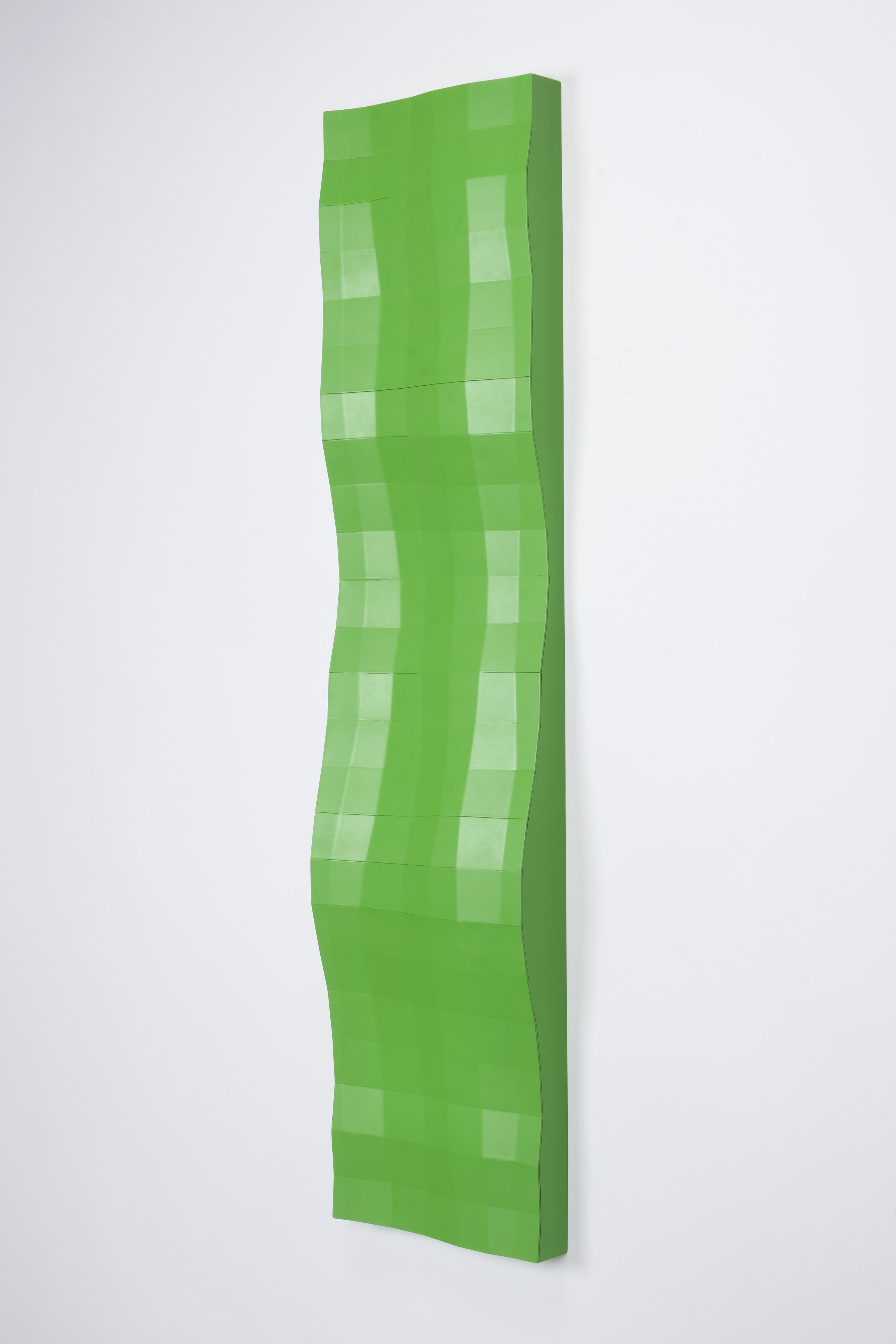 Planes, steel, auto paint, 47.5 x 11.5 x 3”, 2025