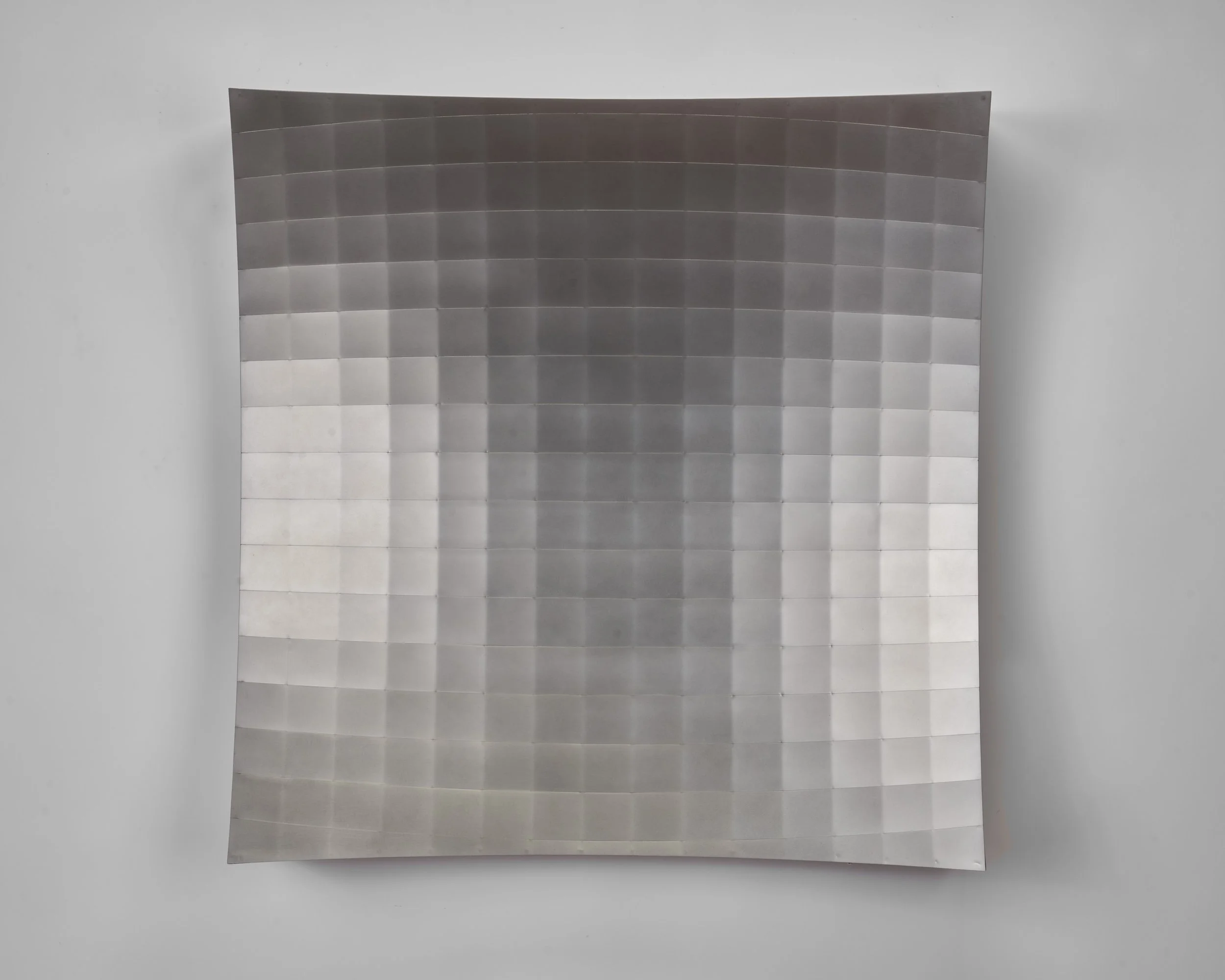 Untitled, stainless steel, 37.5 x 38.25 x 8.5”, 2025 