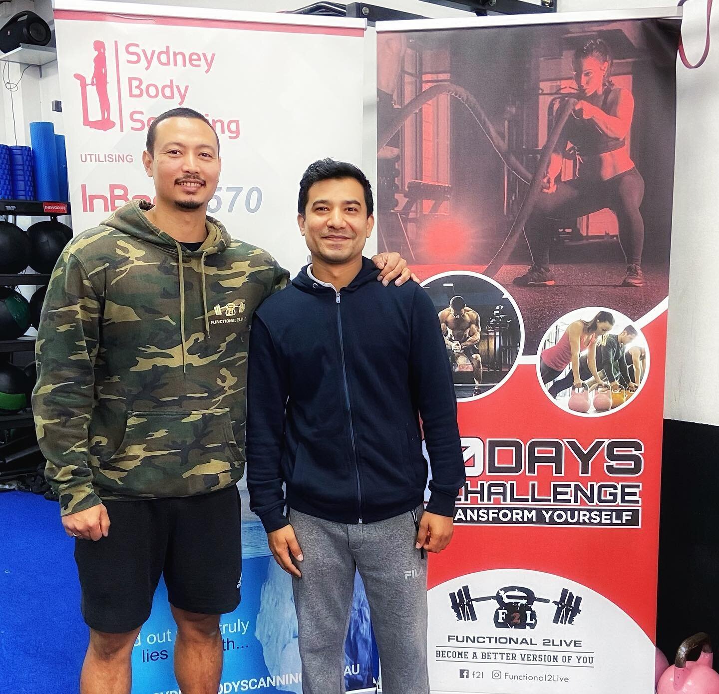 Congratulations to all the 40DC participants and the winner @manojbks 👏👏👏
Well done and very proud of you🙌🙌

Weight loss: 4.8kg
Fat loss: 8% down 

Strength gain: From 0 to 11 full pull ups in a row

@sydney_bodyscanning @madhya100 

#functional
