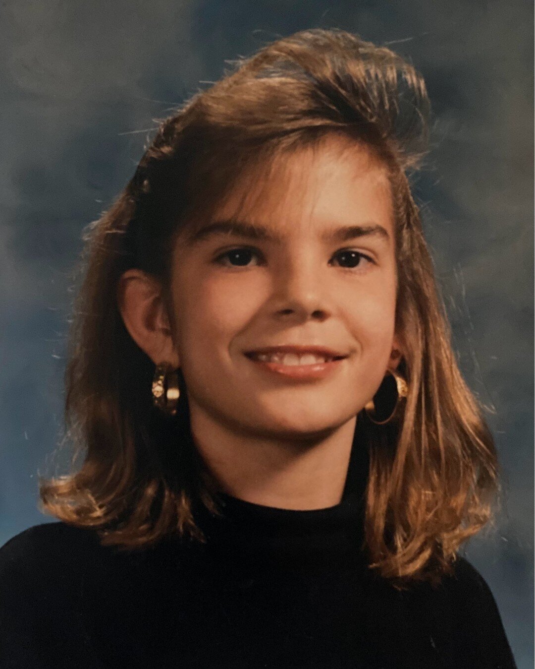 Welcome to #ThrowbackThursday (yes this will be a recurring segment on my page)

This is me - 5th or 6th grade - I'm pretty obsessed with those bangs.