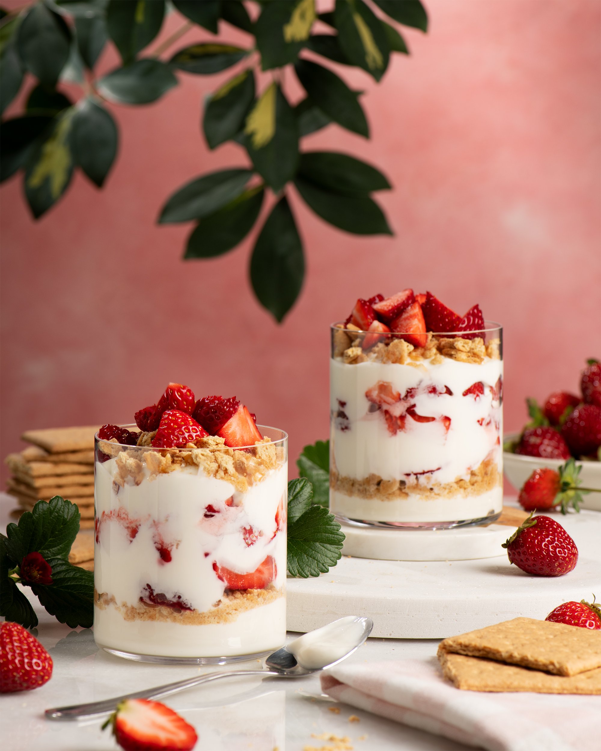 Strawberry Shortcake Parfaits