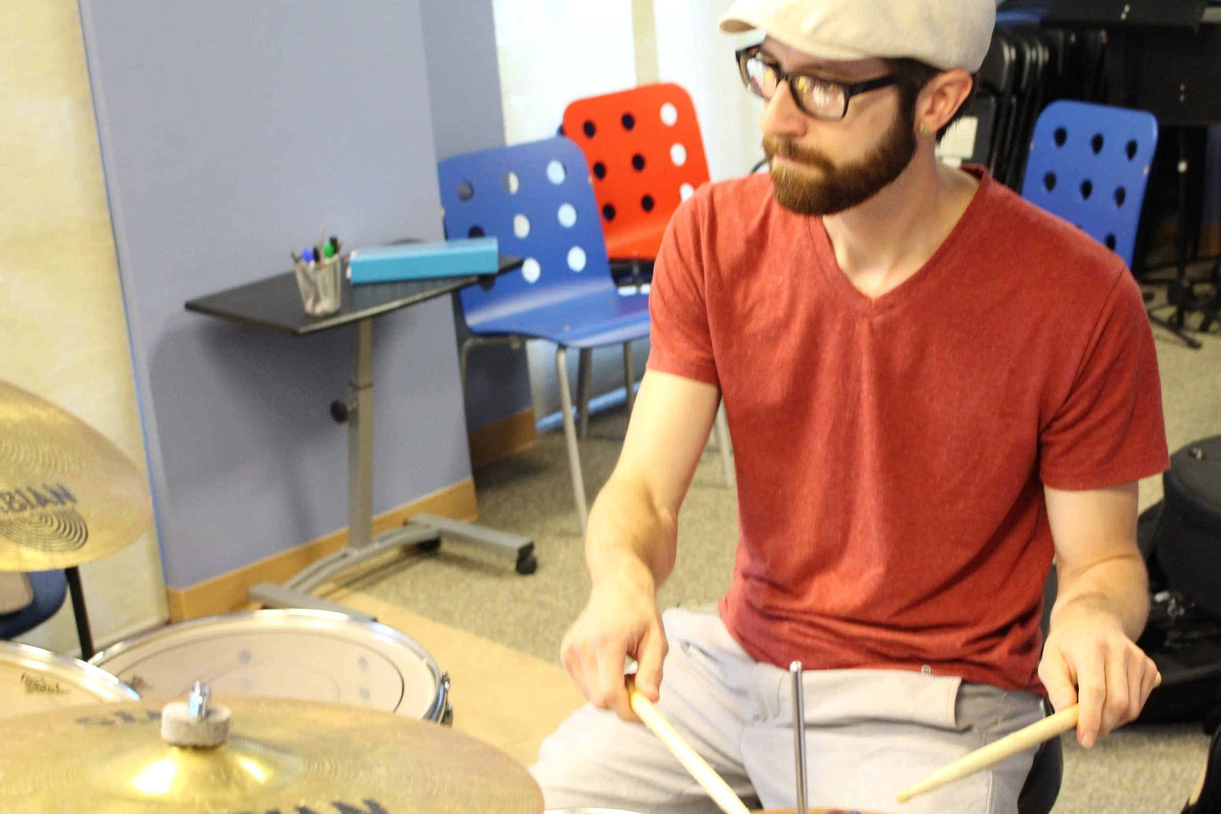 Colin in the zone