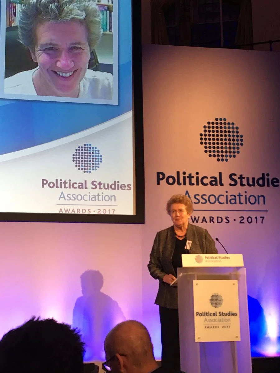Pippa Norris, Church House, London for the 2017 PSA Awards