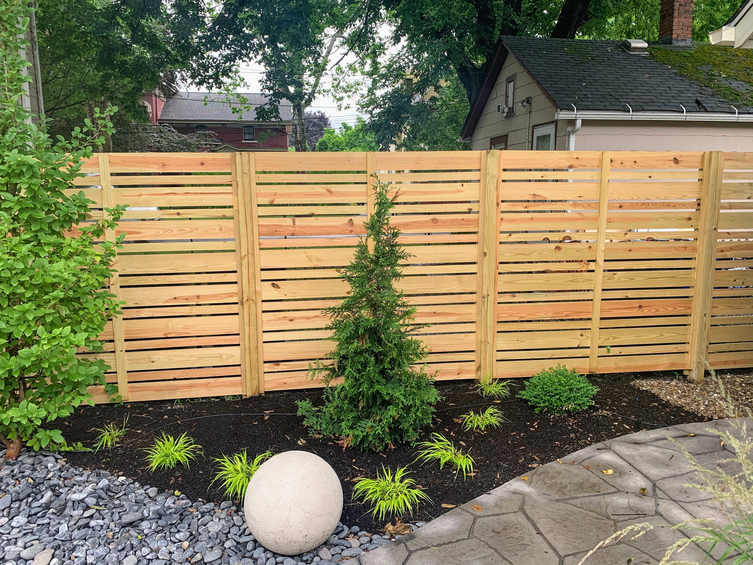 HORIZONTAL WOOD — Fence Connection