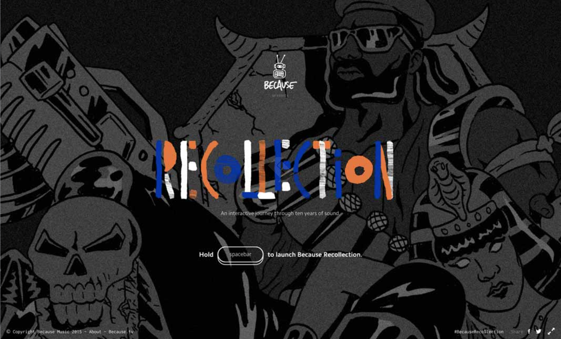 Recollection wins site of the year 2016! CSS design awards