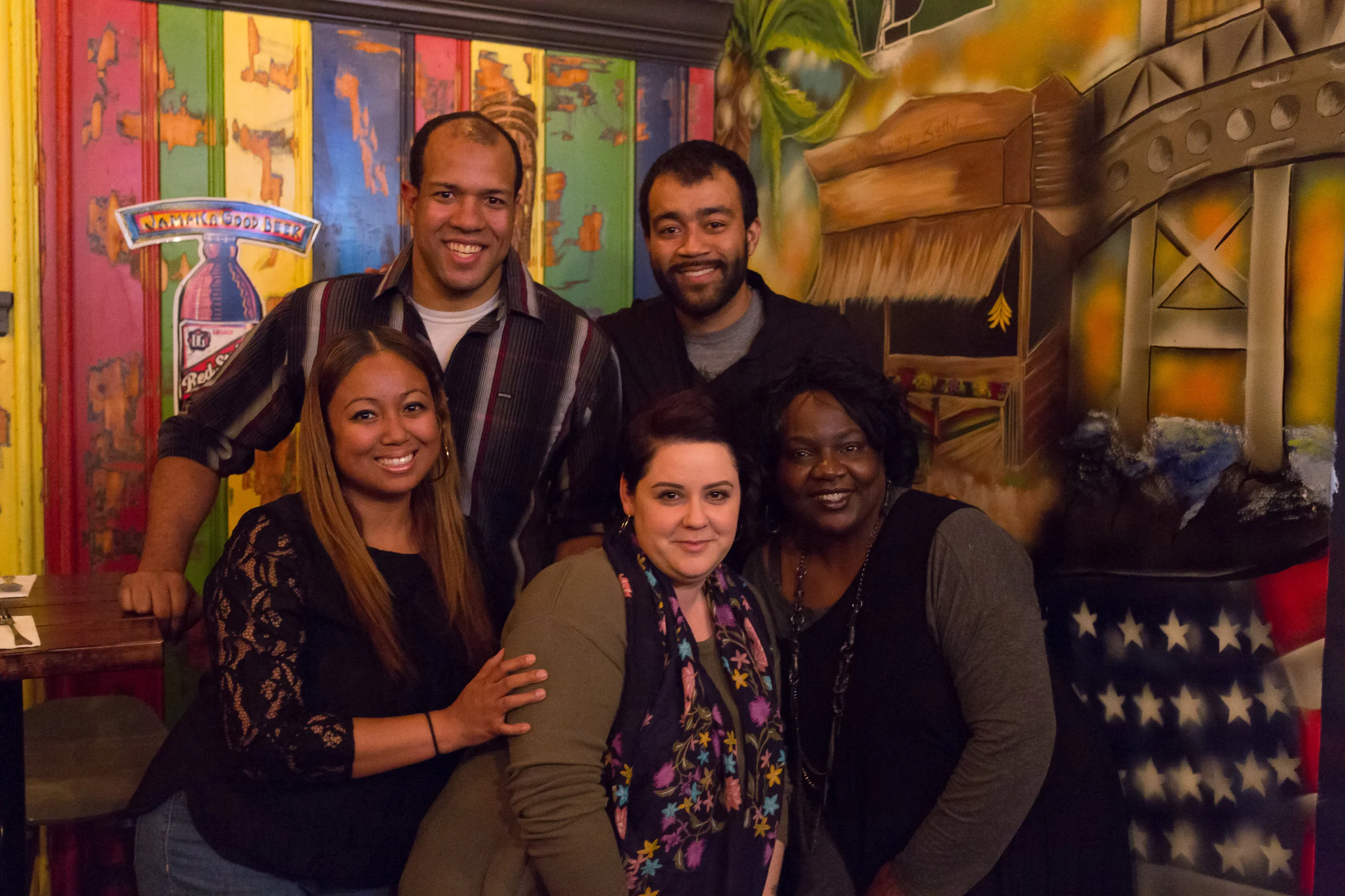 Group pic with Jason Mills (Top Left) and James Mills (Top Right)