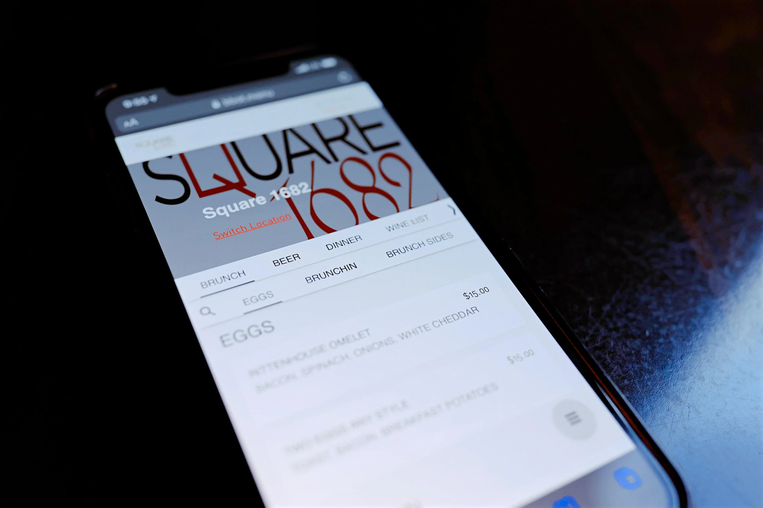 Brunch at Square 1682