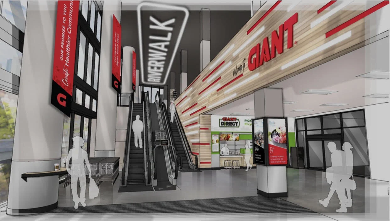 Giant's New Two-Level Flagship Store Opens at Riverwalk Philly