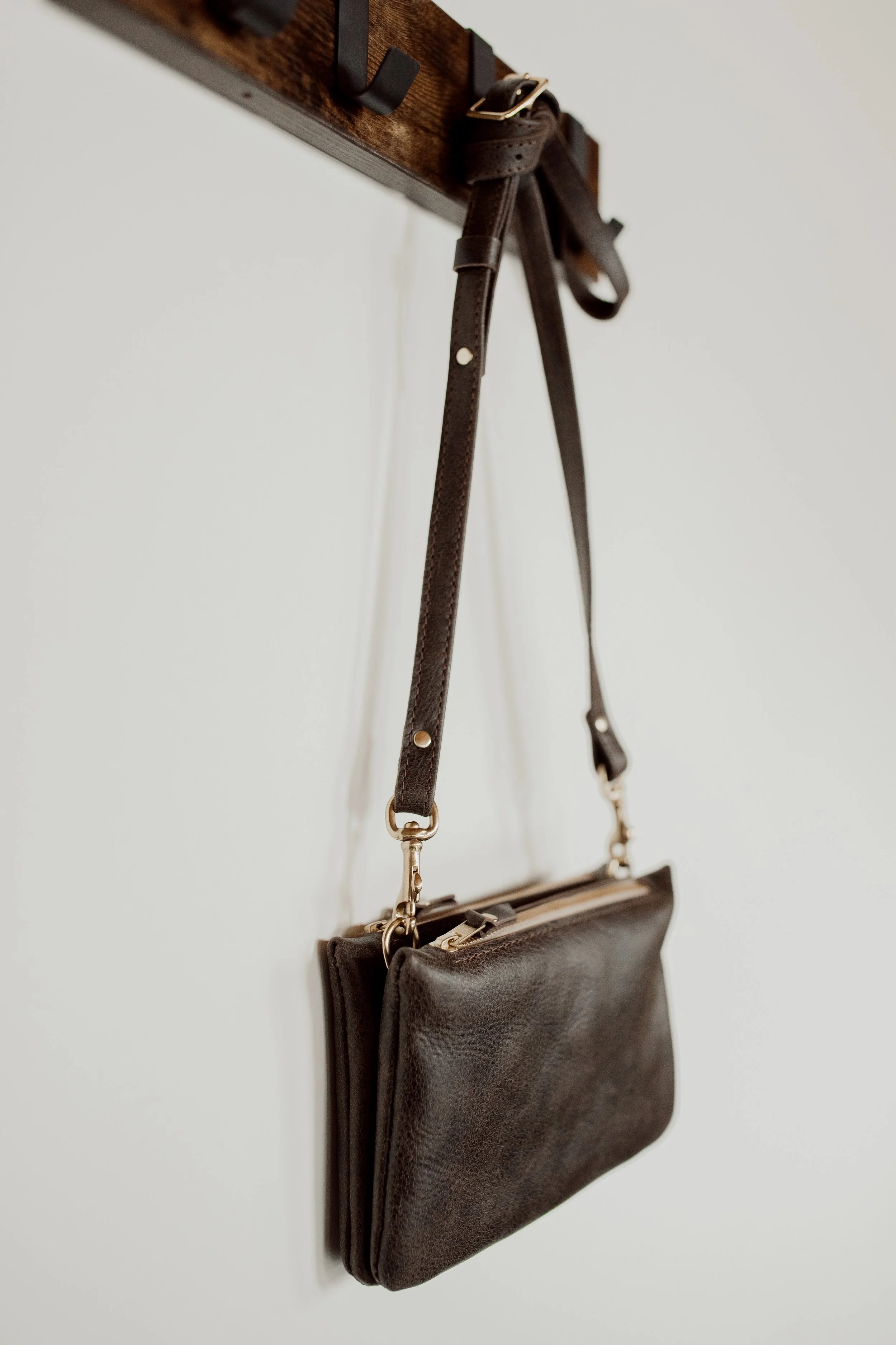 Double Zip Crossbody