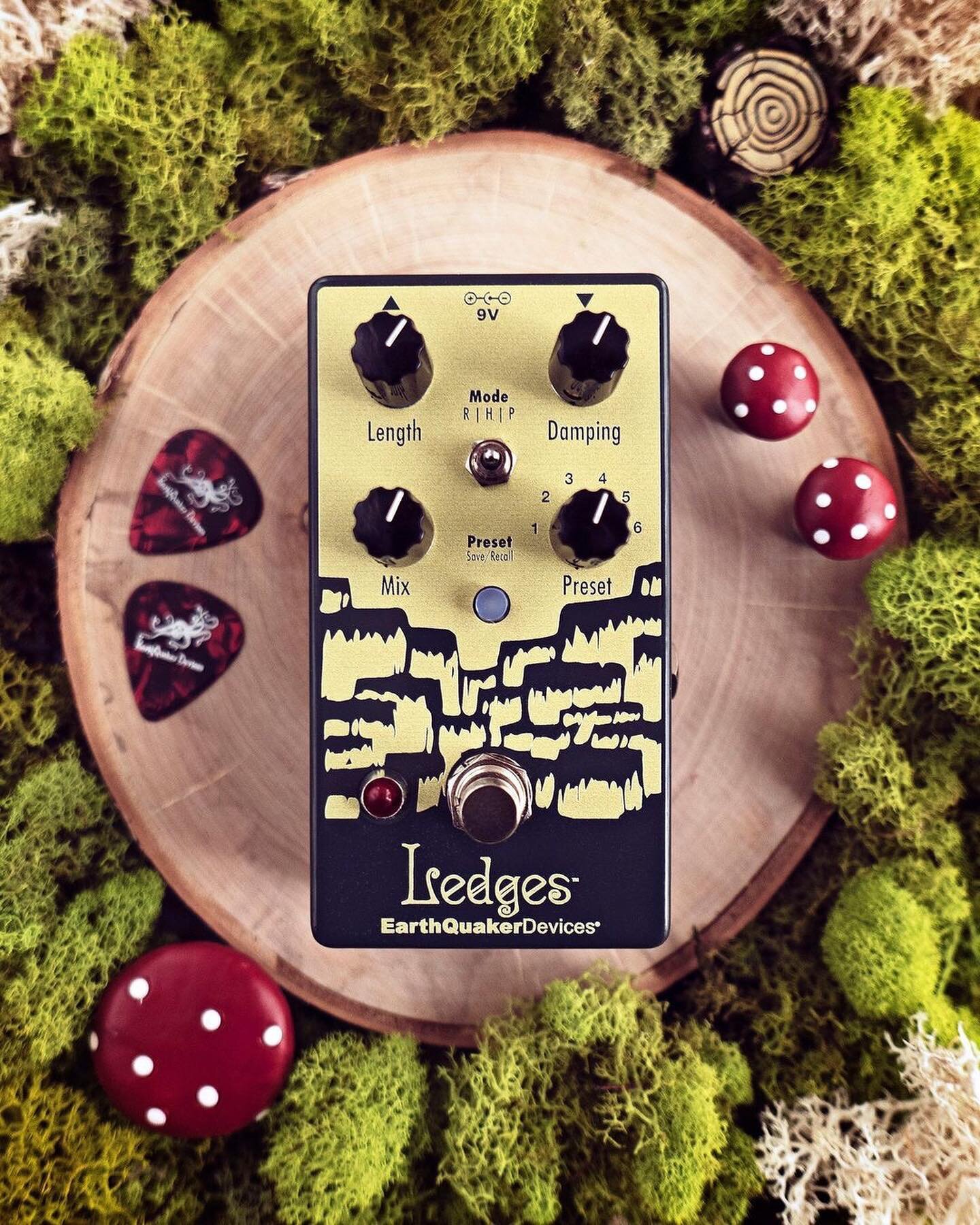 New Pedal Day! A sweet new reverb from @earthquakerdev ! This one earns a permanent spot in your lineup. Come check it out!
.

Posted @withregram &bull; @earthquakerdev Behold, the Ledges Tri-Dimensional Reverberation Machine!
 
Available at your fav